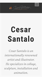 Mobile Screenshot of cesarsantalo.com